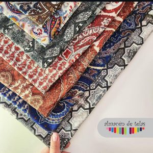 MICROFIBRA CON LYCRA ESTAMPADA